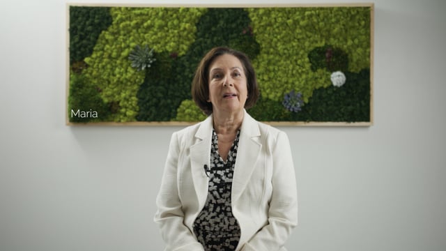 Patient testimonial video