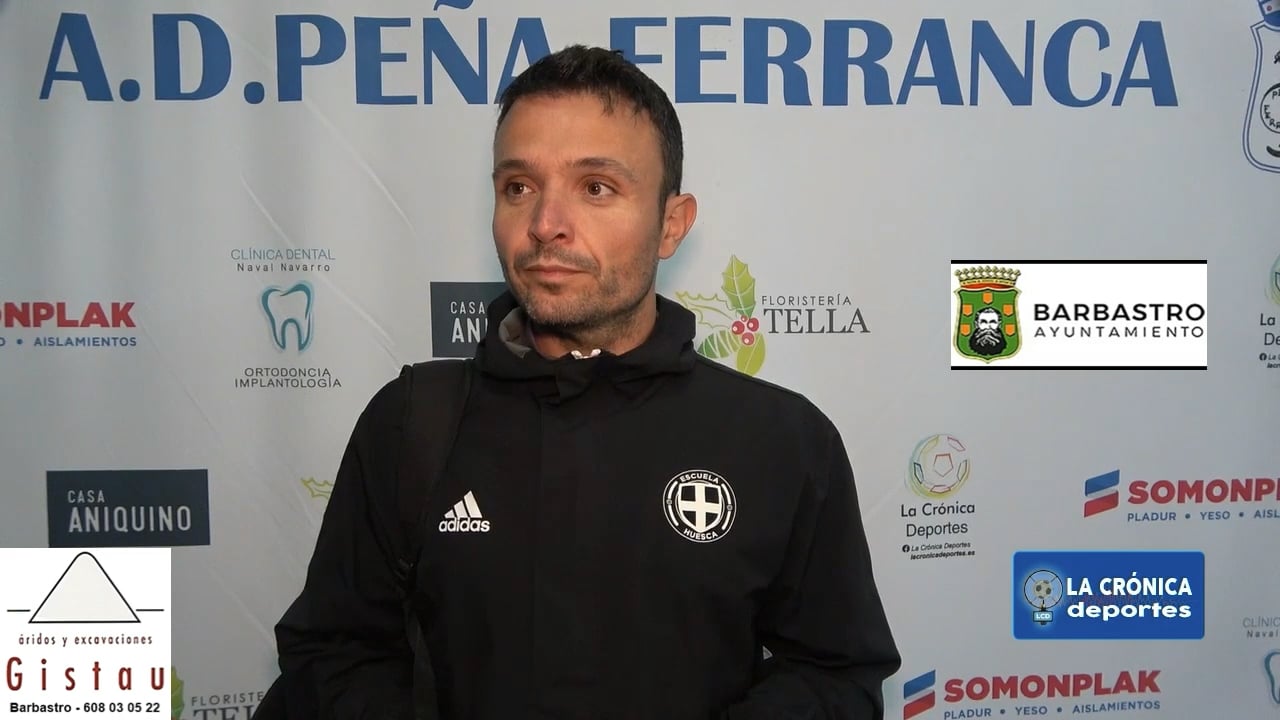 IBÓN LOSTAL (Entrenador Inter. Huesca) Peña Ferranca Tella 3-1 Inter. Huesca / Jor. 31 - Preferente Gr 1