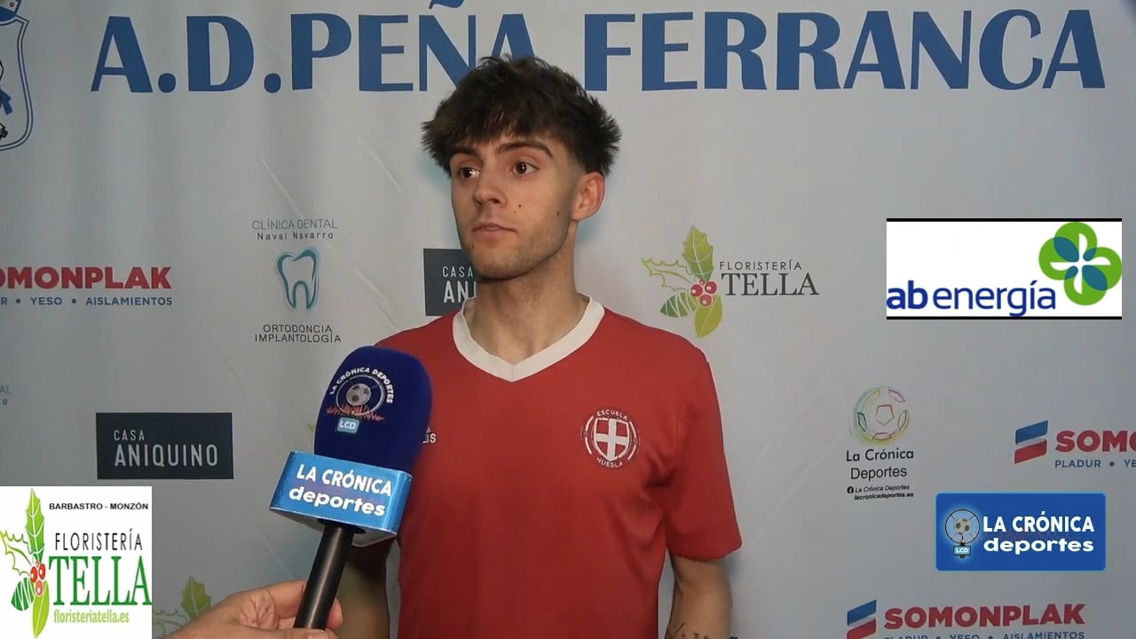 LUCAS ACÍN (Jugador Inter. Huesca) Peña Ferranca Tella 3-1 Inter. Huesca / Jor. 31 - Preferente Gr 1