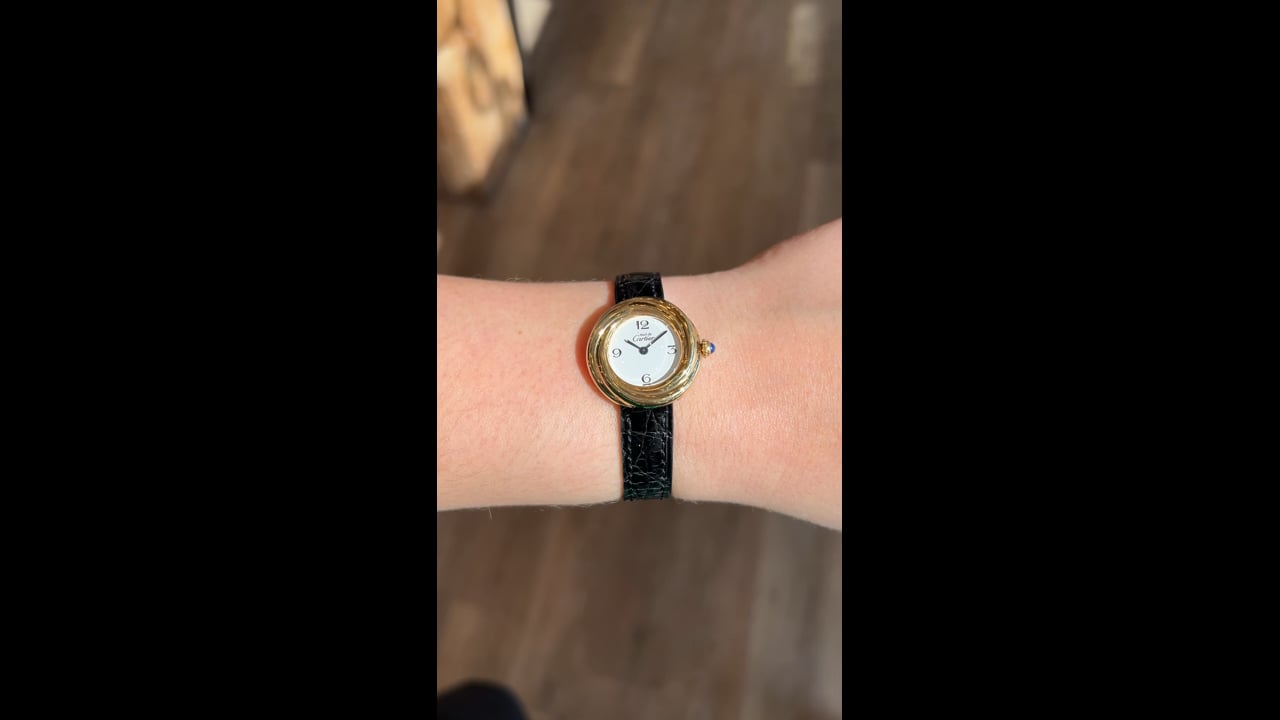 Cartier Trinity Must de Cartier Watch 27mm in Vermeil – Filigree