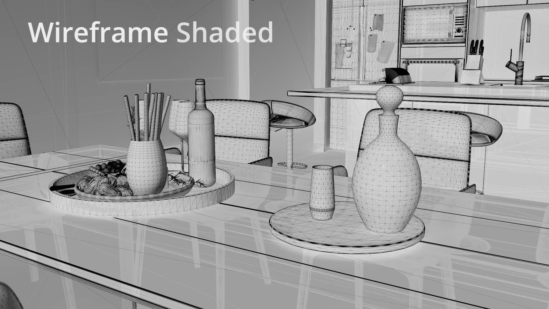 kitchen wireframe