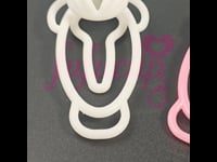 FUFU CLIP CHASTITY TRANSPARENT