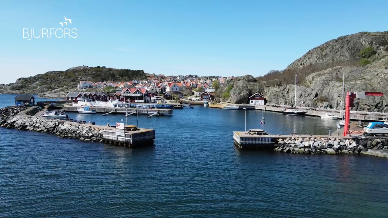 4 rum Villa på Hamnvägen 80 Dyrön Tjörns kommun - video