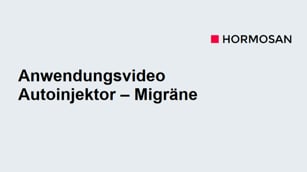 Anwendungsvideo Autoinjektor – Migräne