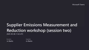 Session Two- Scope 3 Deep-Dive