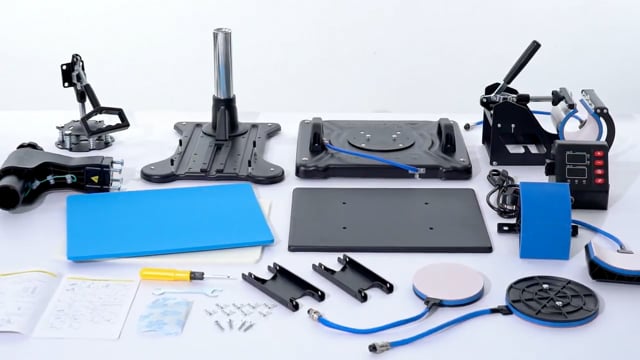 Assemble of Heatware MT8 Multifunctional Heat Press