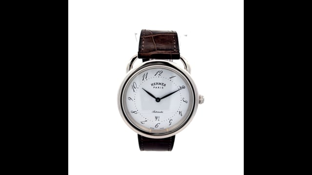 Hermes AR Automatic Watch AR7.710 in Stainless Steel – Filigree
