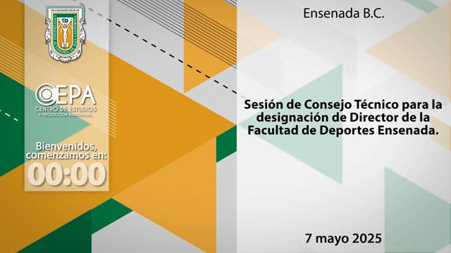 Presentación de terna de aspirantes a Director de la Facultad de Deportes Ensenada