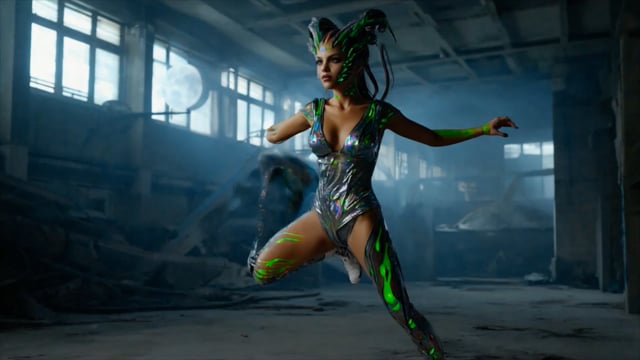 踊るエイリアン