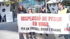Els inspectors de pesca reclamen millores laborals