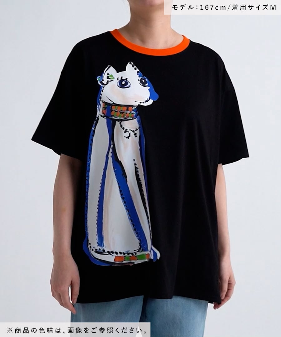tsumori chisato(ツモリチサト)】コラボ エジプトキャットT