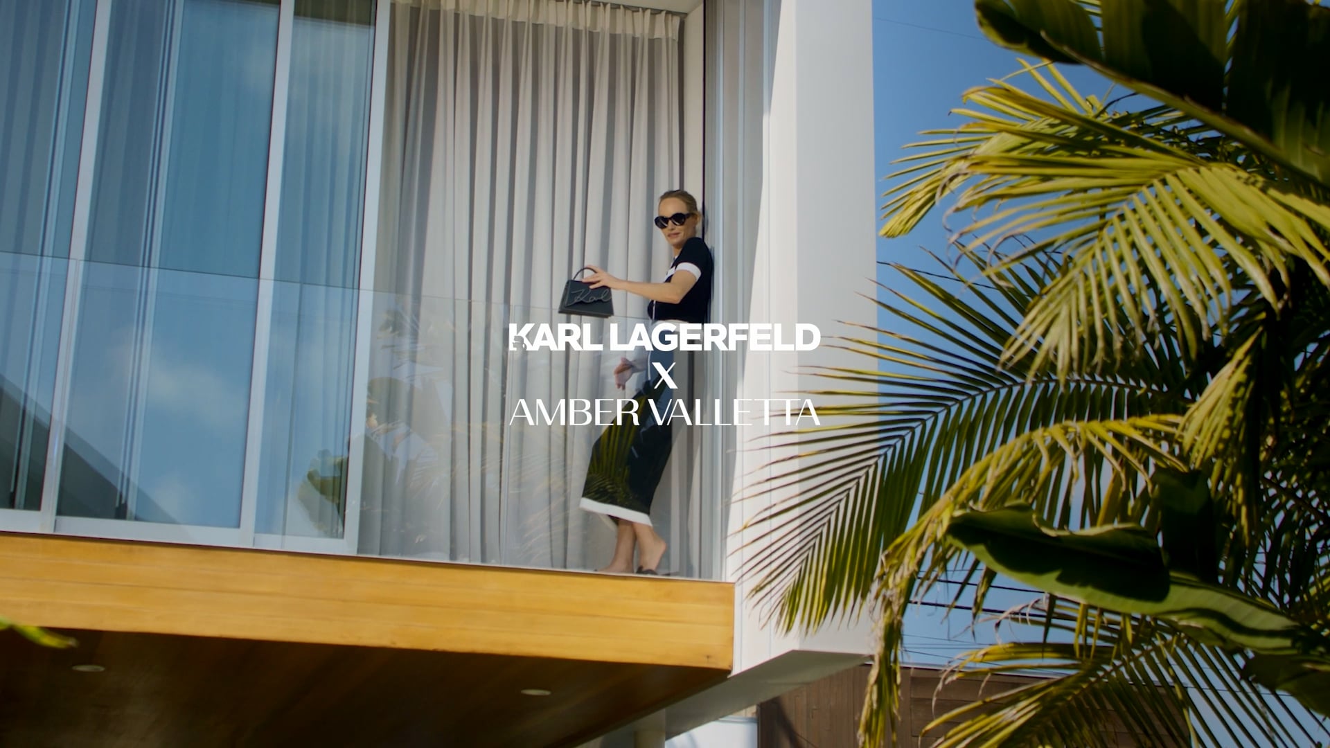 Karl Lagerfeld x Amber Valletta
