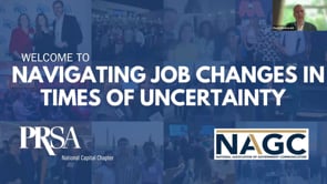 NAGC/PRSA NCC Joint Webinar: Navigating Job Changes in Times of Uncertainty