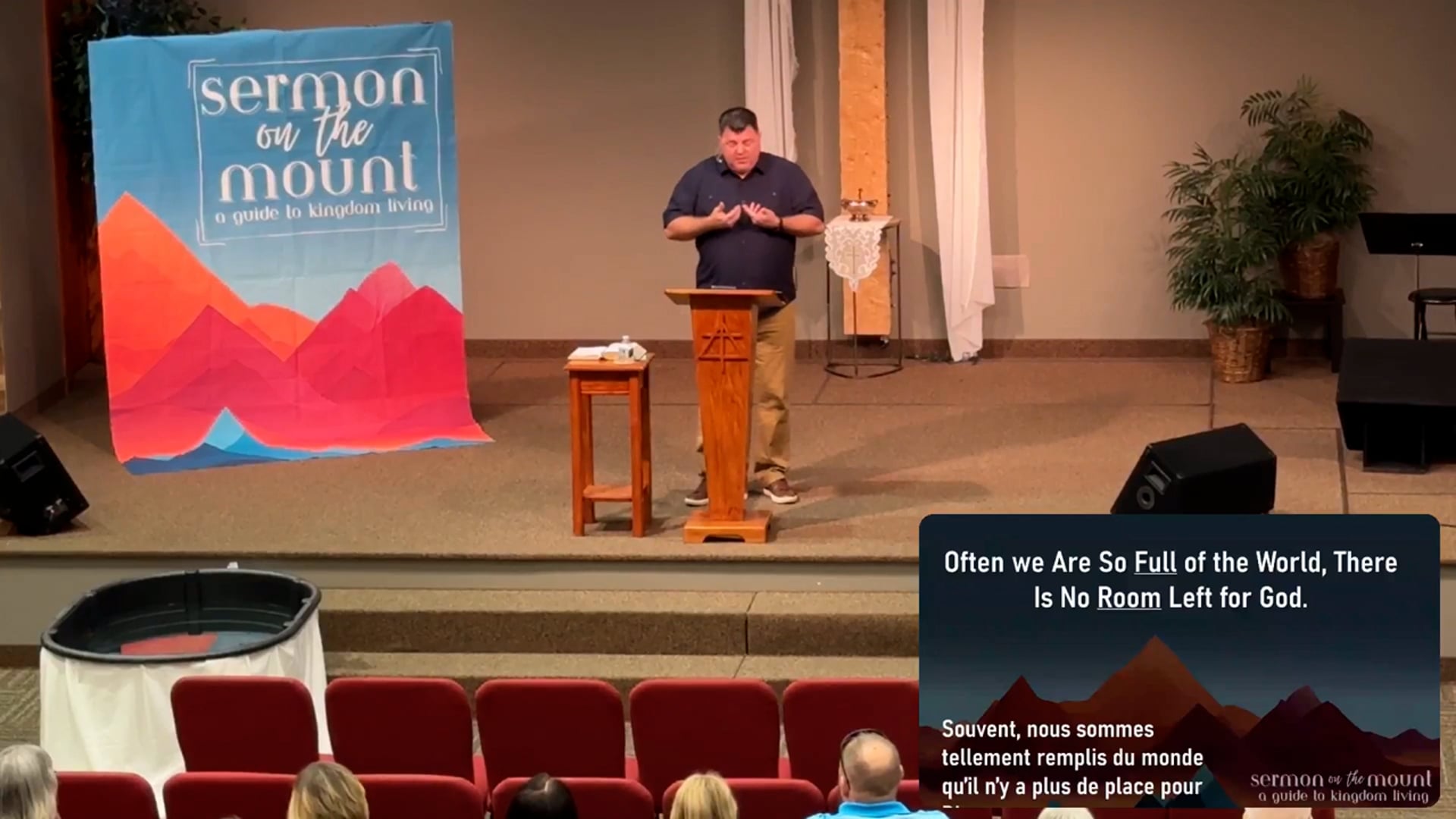 Physical Needs vs Spiritual Needs  Matthew 6:16-18 05.04.2025