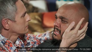 Aquiles e Rique - Casal - TV GLOBO - Novela: "Volta por Cima"