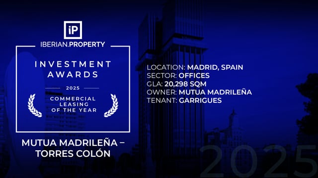 COMMERCIAL LEASING | IBERIAN PROPERTY AWARDS - 2025