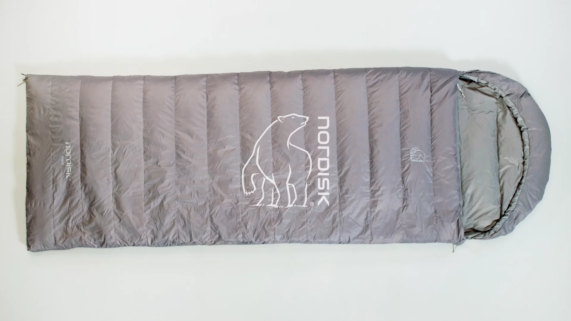 Freja ±0° Blanket Sleeping Bag - Silver Filigree Grey