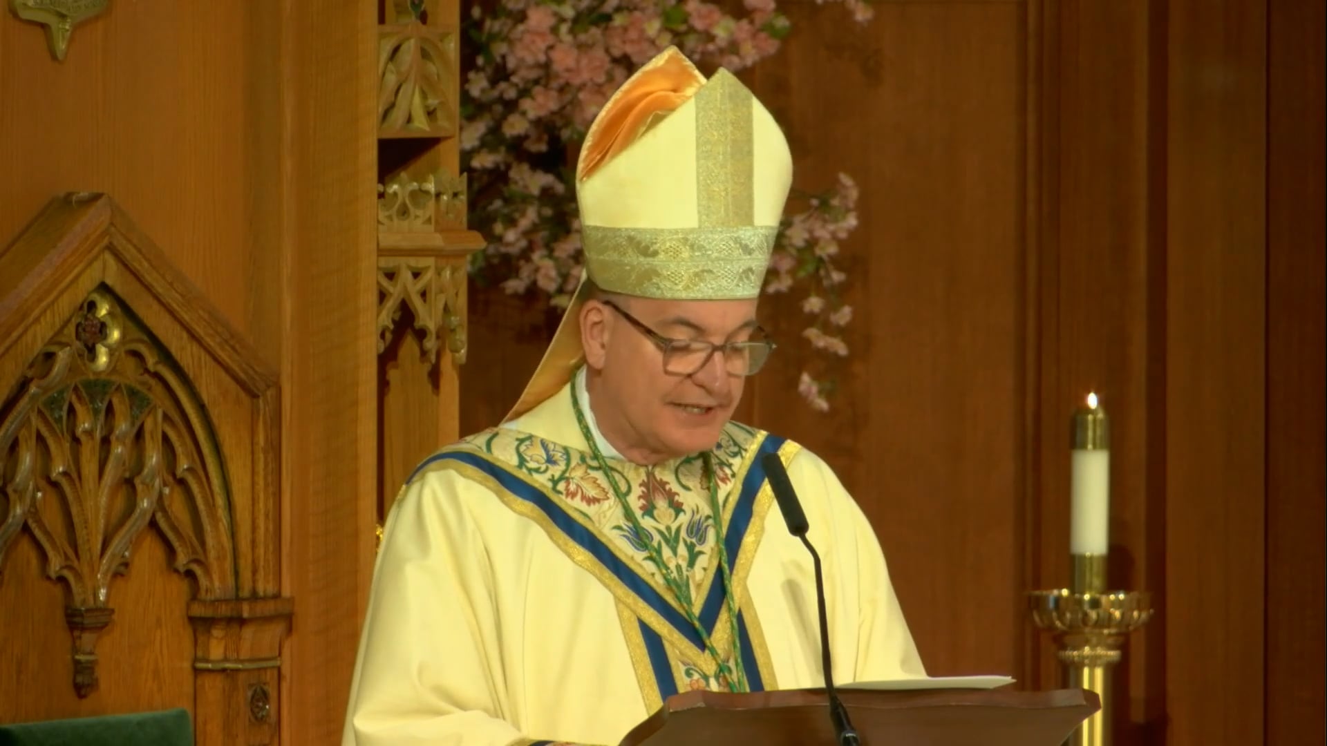 Mass from St. Agnes Cathedral - May 9, 2025