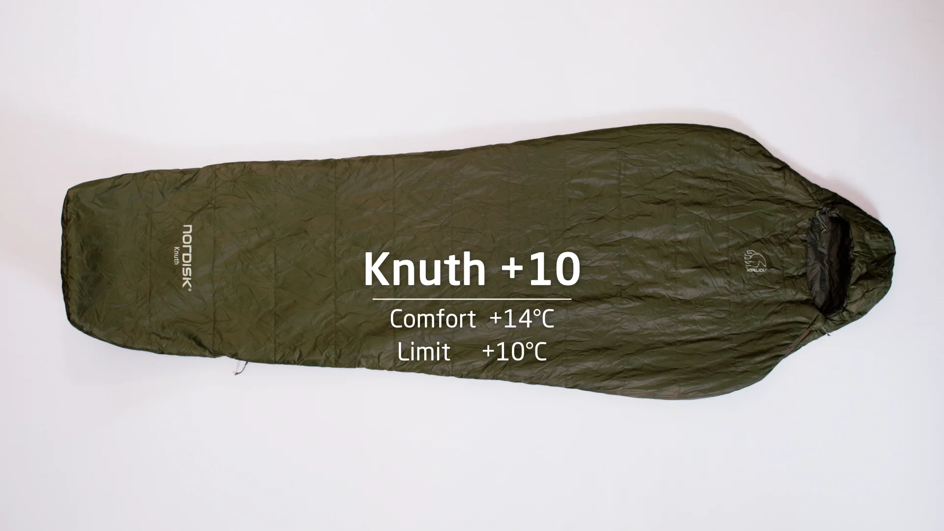 Knuth +10° Mummy Sleeping Bag - Forest Night Green