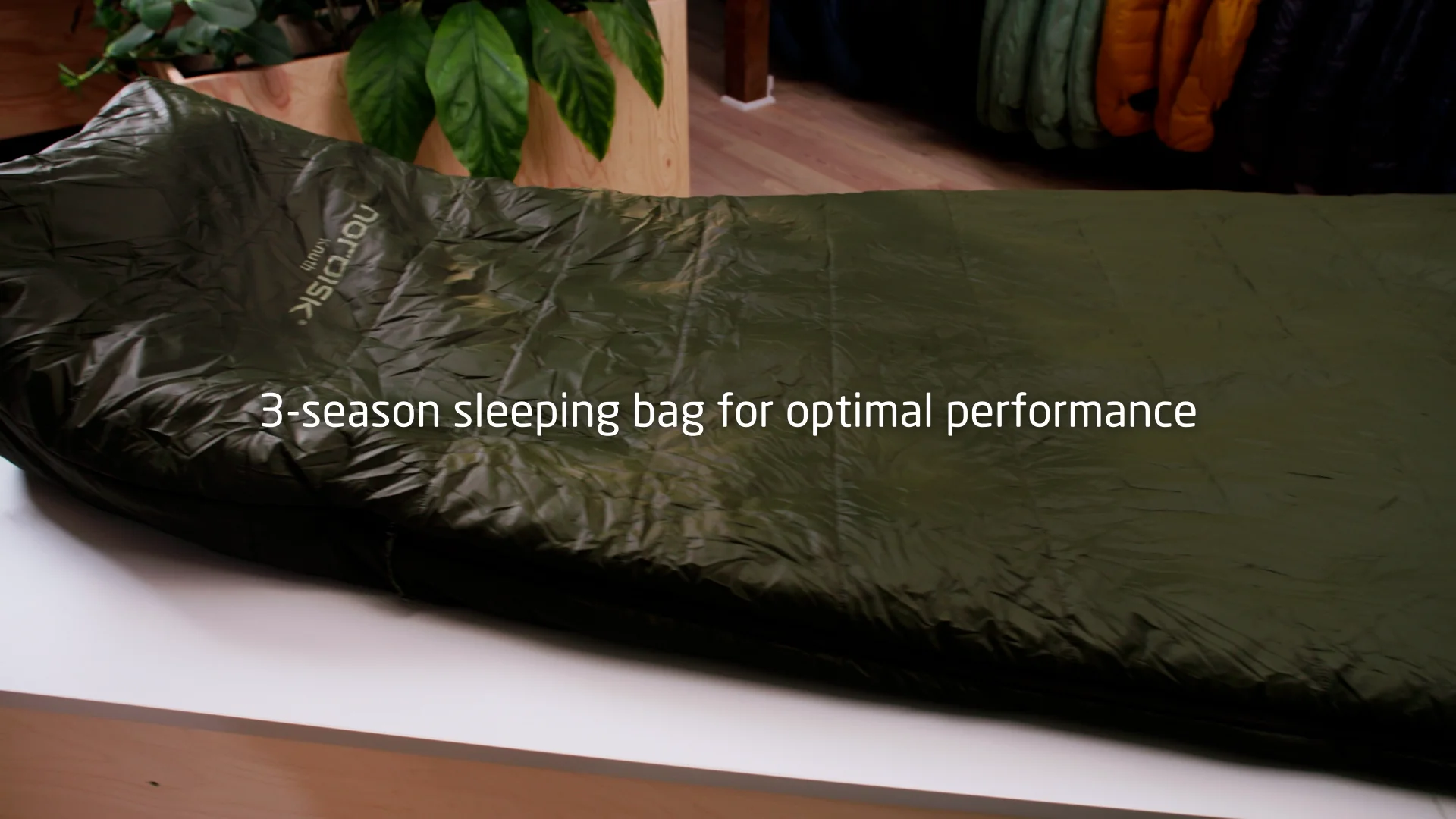 Knuth ±0° Wide Mummy Sleeping Bag - Forest Night Green