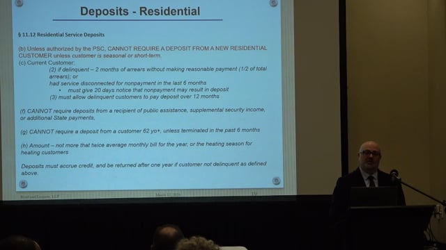 New Customer Applications, Security Deposits, Etc. by Ken Podolny from Read & Laniado - A&F Workshop