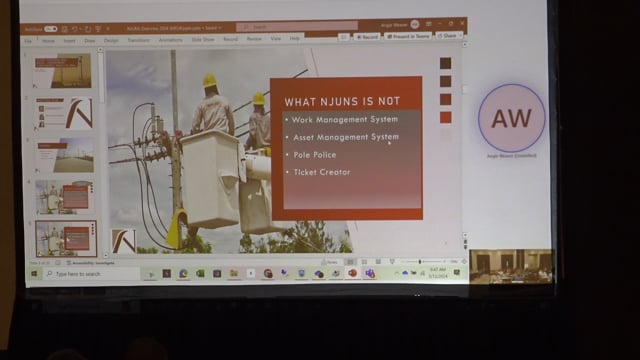 National Joint Utilities Notification System (NJUNS) by Angie Weaver - Engineering Workshop