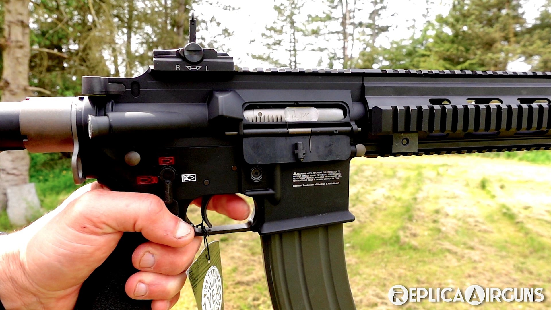 Umarex HK 416 A4 GBB Airsoft Rifle Field Test Review