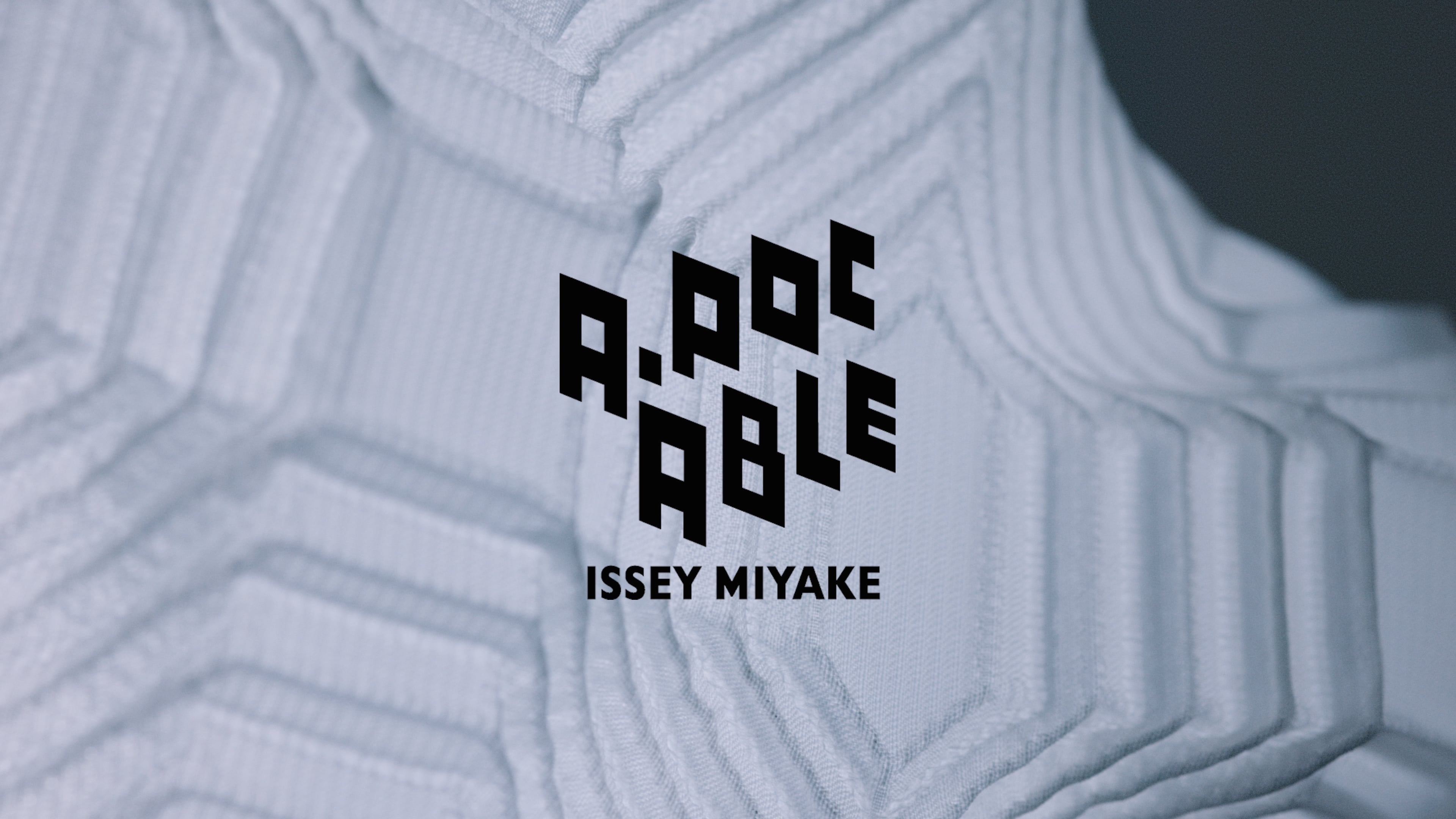 A-POC ABLE ISSEY MIYAKE: TYPE-XIII Atelier Oï project