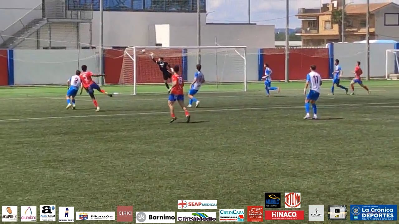 (RESUMEN y GOLES) At Monzón Alumbra 2-1 Ebro / J 34 / 3ª RFEF