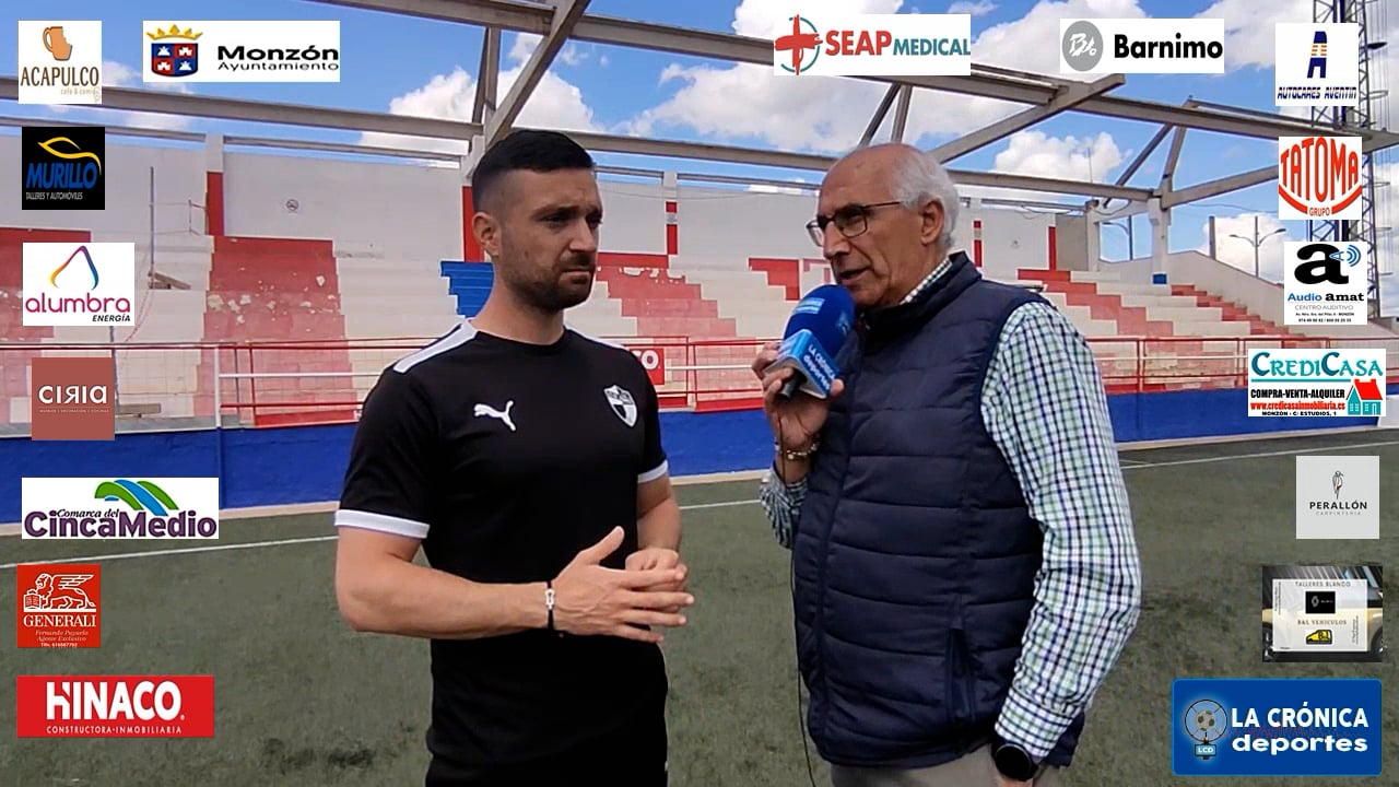 JAVIER  GENOVÉS (Entrenador   Ebro) At Monzón Alumbra 2-1 CD Ebro / J 34 / 3ª RFEF