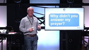 Hey God, Why Didn't You Answer My Prayer?