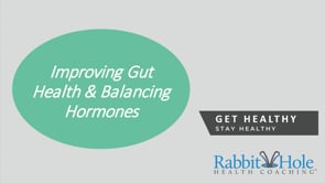 Improving Gut Health and Balancing Hormones presented by Coach Ken Kehs from Rabbit Hole Health Coaching