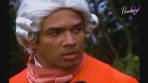 Deo Garcez na novela Xica da Silva. Mucamo Paulo.1996/1997. TV Manchete.