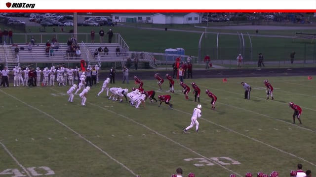 Multiple fouls by offense including illegal block in the back and illegal block below the waist with run ending behind neutral zone. (5-11-25)