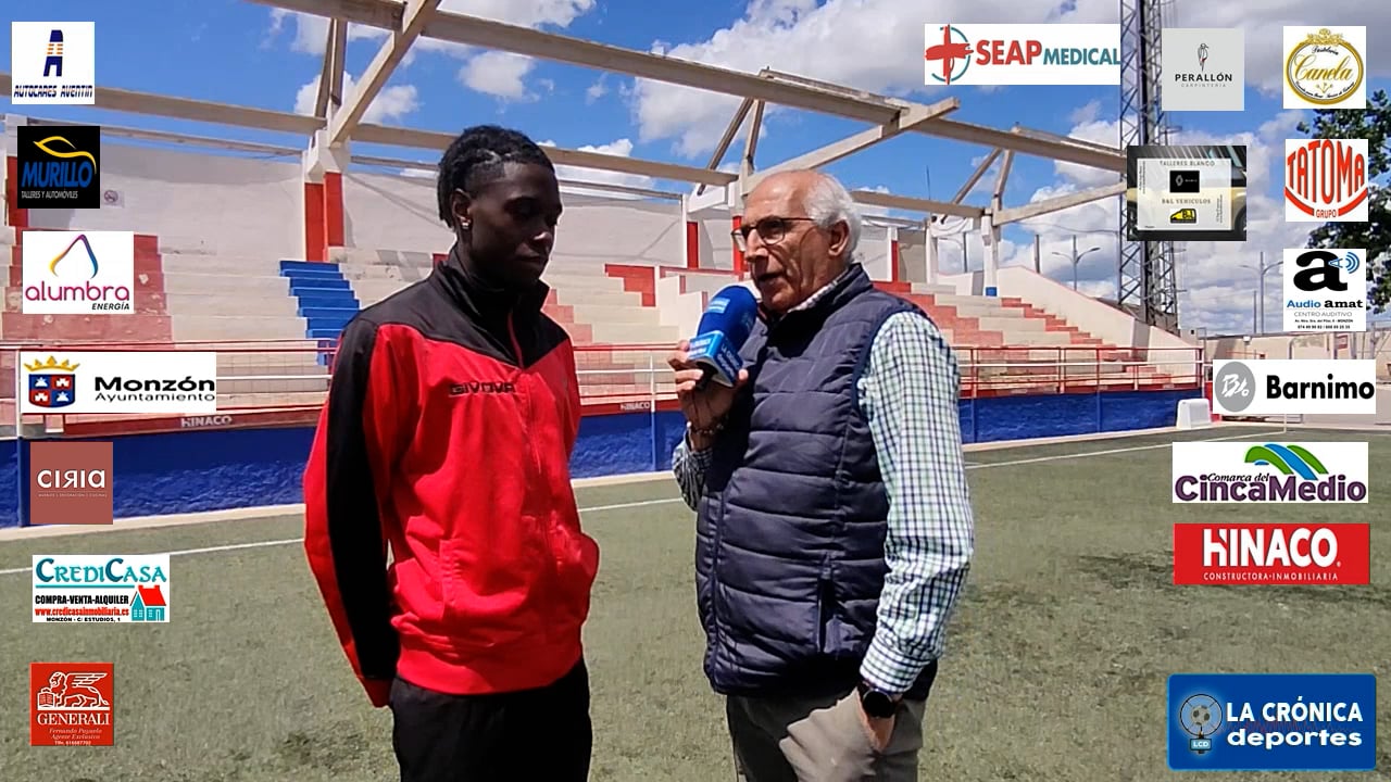 FADI  FOFANA (Jugador Monzón) At Monzón Alumbra 2-1 CD Ebro / J 34 / 3ª RFEF