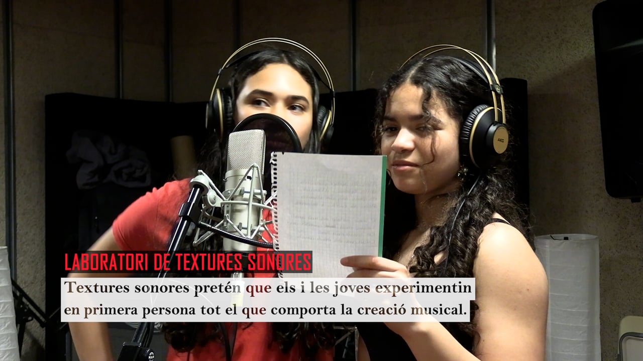 Vídeo resum Textures Sonores Institut Escola Rec Comtal 2025