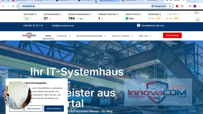 Domain hinzufügen bei OTTO