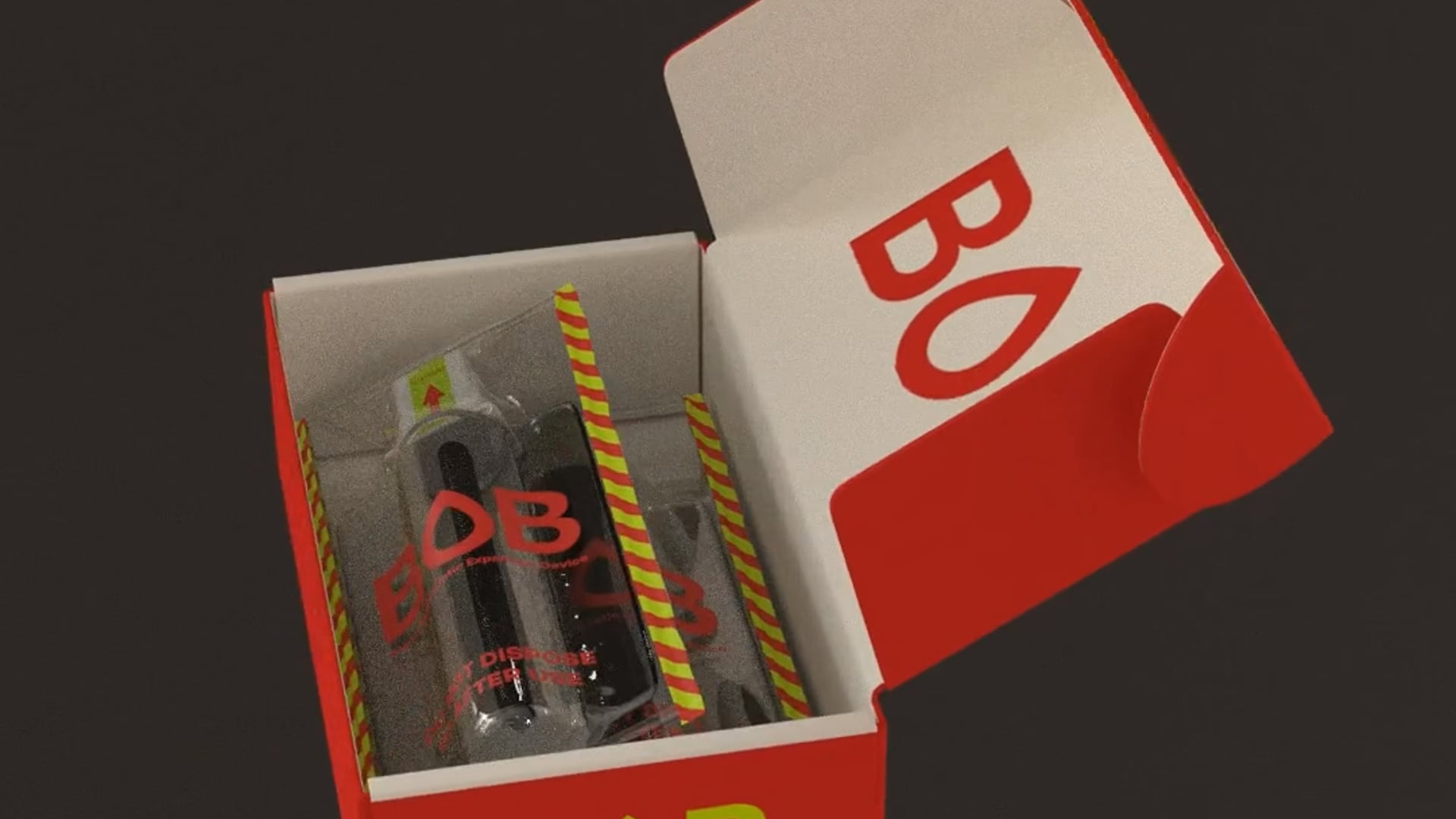 BOB spinning box animation for Dyson – Scarlet Shepherd, BA (Hons) Graphic Design