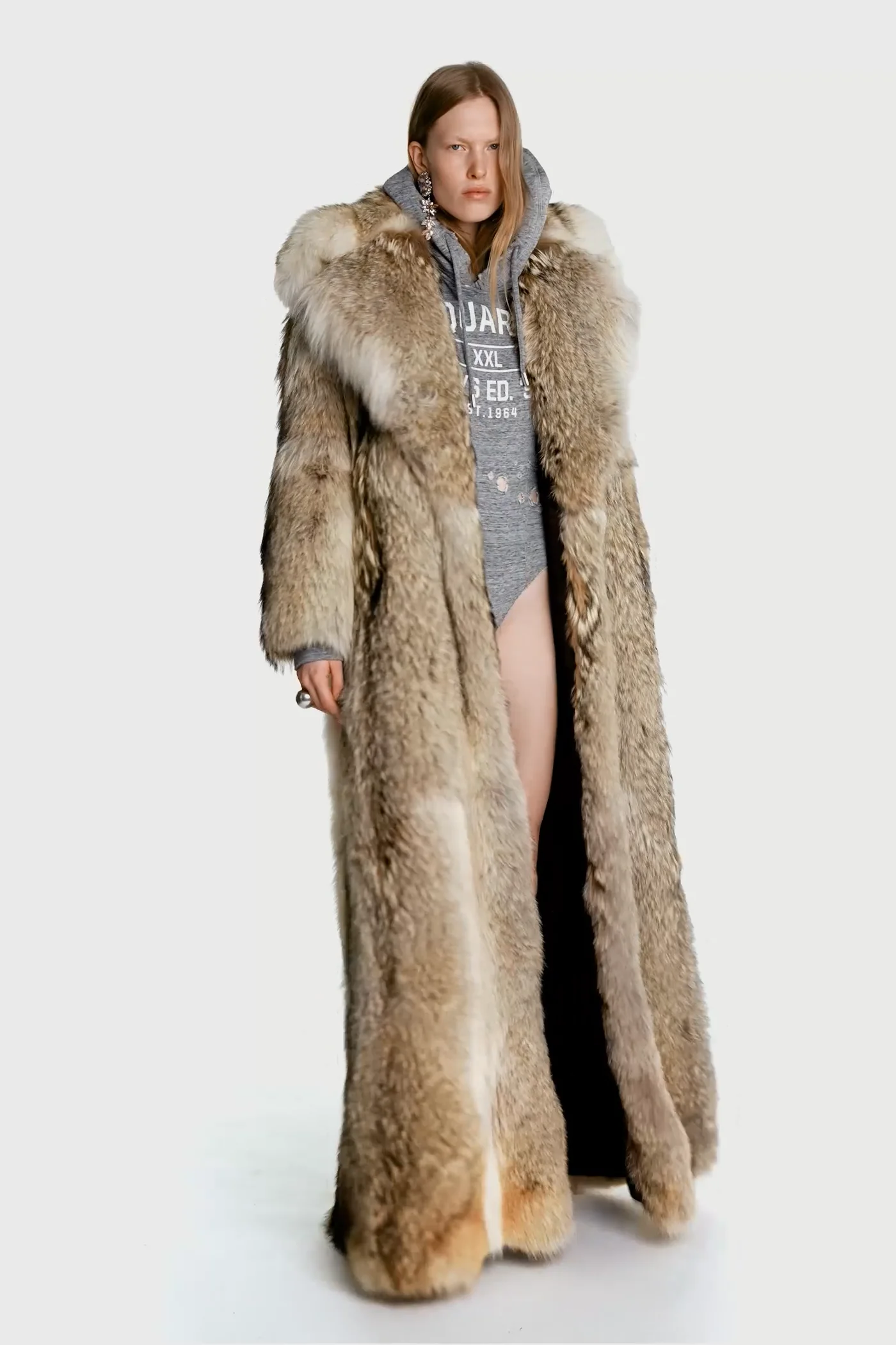 DSQUARED2 カバーオール ドッキング　ジャケット　ドッキング　ベージュ DSQUARED2 - キムタク 46 木村拓哉 着 希少 ディースクエアード