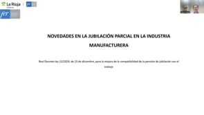 Microponencia express - Novedades en la jubilacin parcial en la industria manufacturera