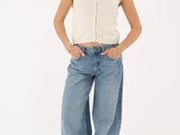 White vest with scalloped edge | My Jewellery