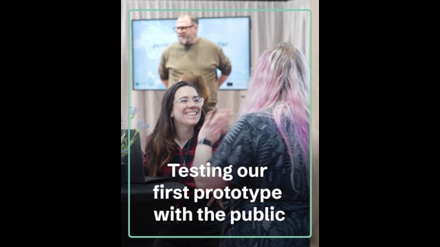 Testing the prototype in Gothenburg, Sweden April 2025