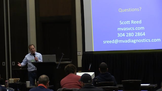 Oil Testing by Scott Reed from MVA Oil Testing - Engineering Workshop