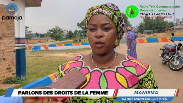 Droits des femmes de Maniema