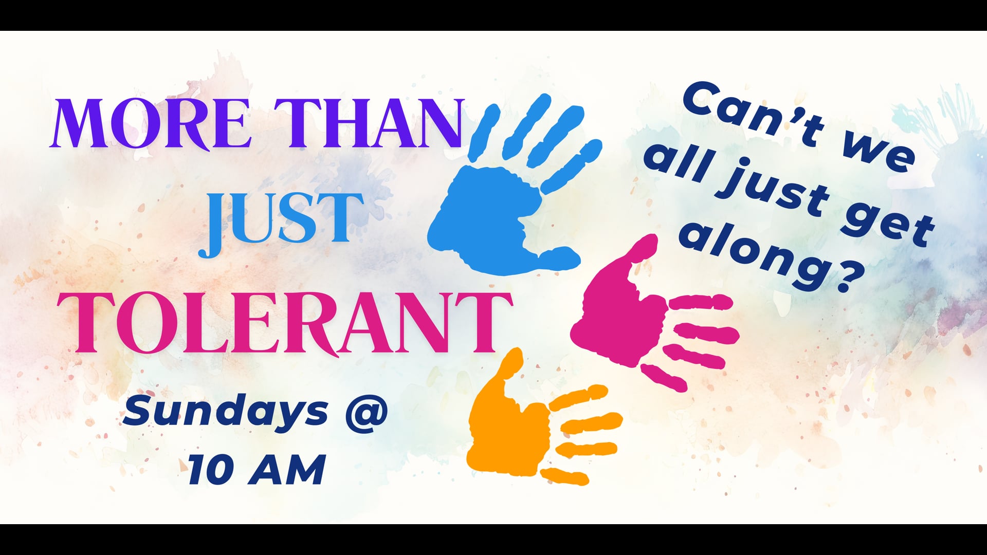 More Than Just Tolerant - May 11, 2025