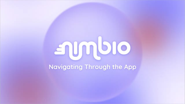 Navigating the App — Basics