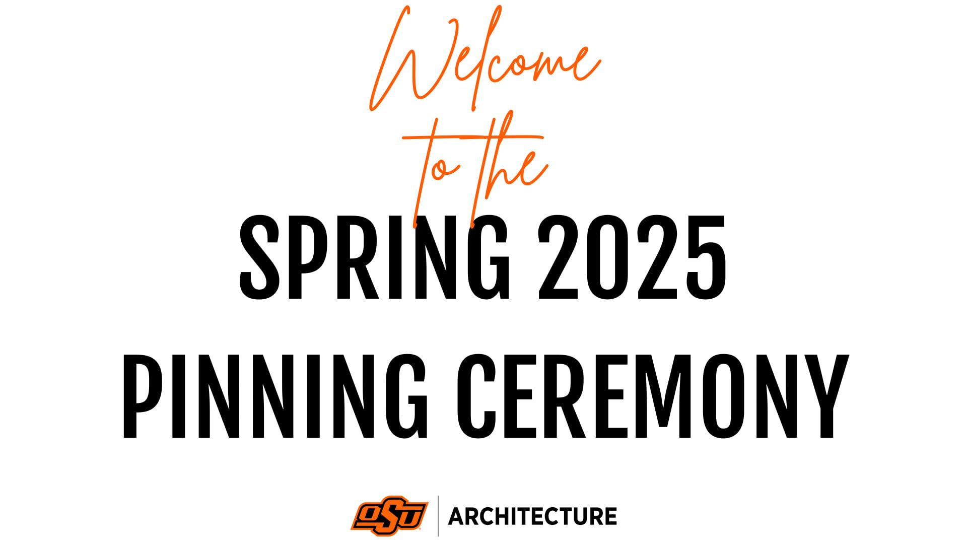 Spring 2025 pinning ceremony