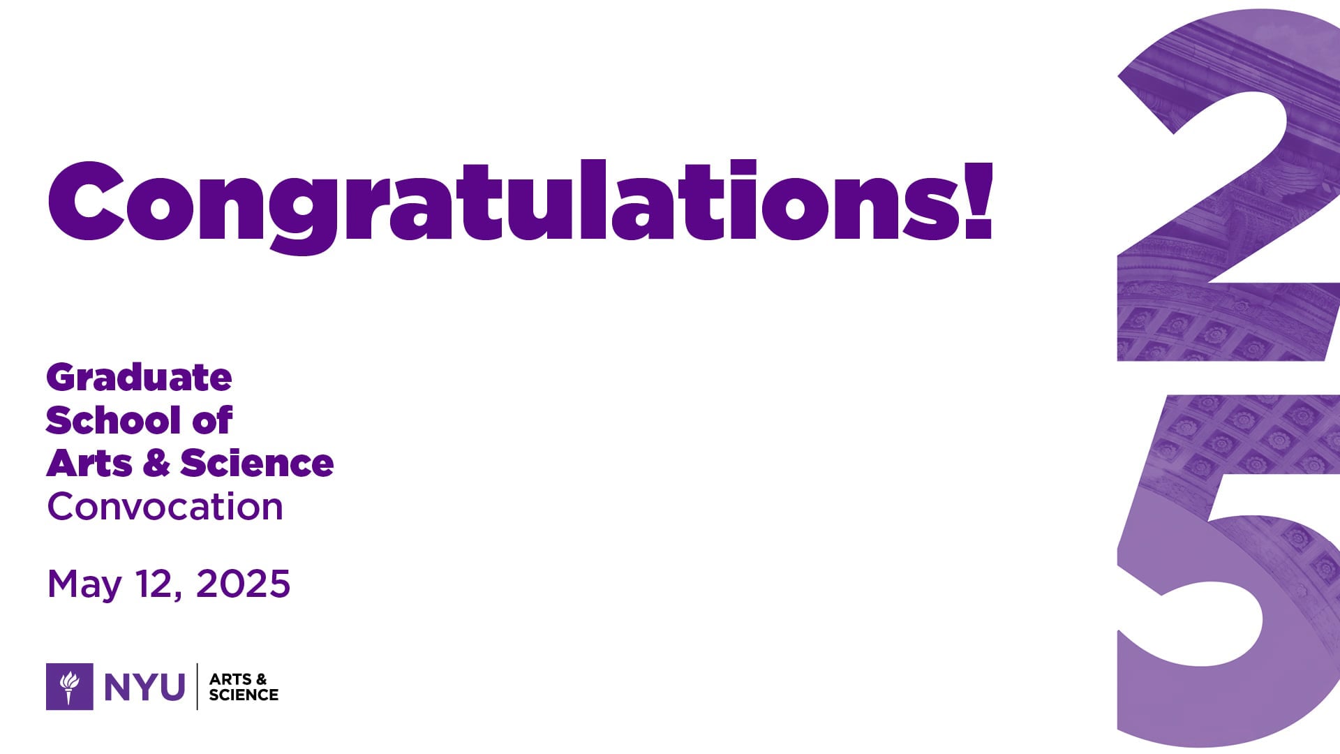 NYU GSAS Masters Afternoon Convocation @ Carnegie Hall 5.12.25 | Videos ...