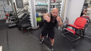 Landmine Forearm Curls
