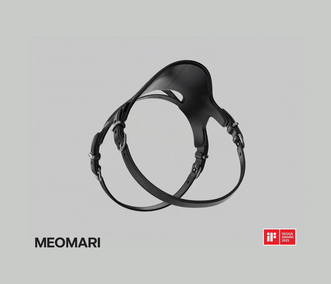 MEOMARI SAFFIANO LEATHER HARNESS